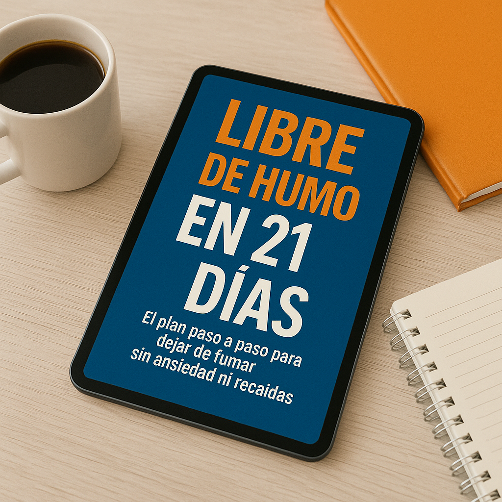 LIBRE DE HUMO EN 21 DÍAS™ | Hazlo por última vez Y recupérate sin ansiedad.