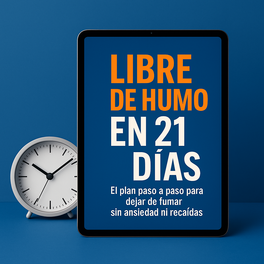 LIBRE DE HUMO EN 21 DÍAS™ | Hazlo por última vez Y recupérate sin ansiedad.