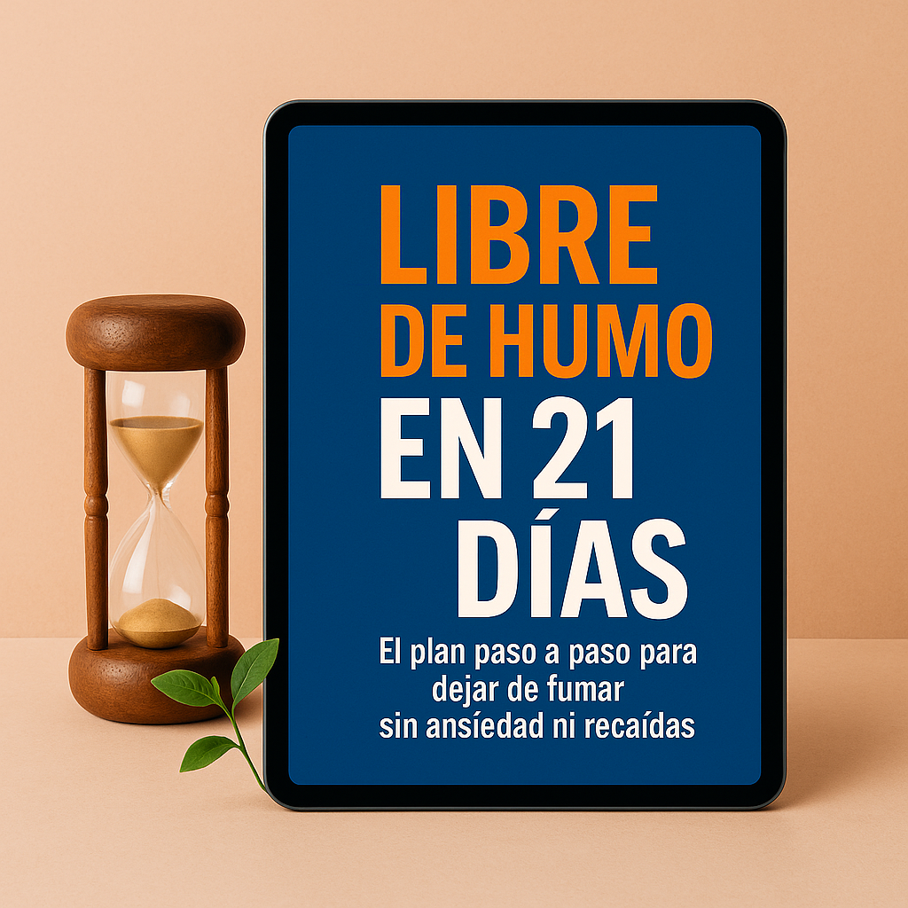 LIBRE DE HUMO EN 21 DÍAS™ | Hazlo por última vez Y recupérate sin ansiedad.
